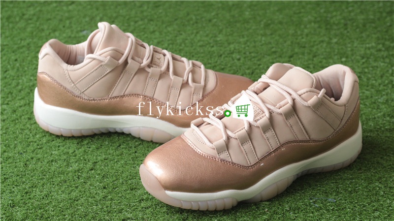 Authentic Air Jordan 11 Retro Rose Gold